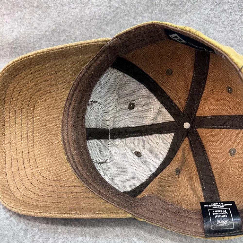 Ford Bronco Patch Mens Tan Ford Motor Co H3 Headwear Snapback Hat OSFM